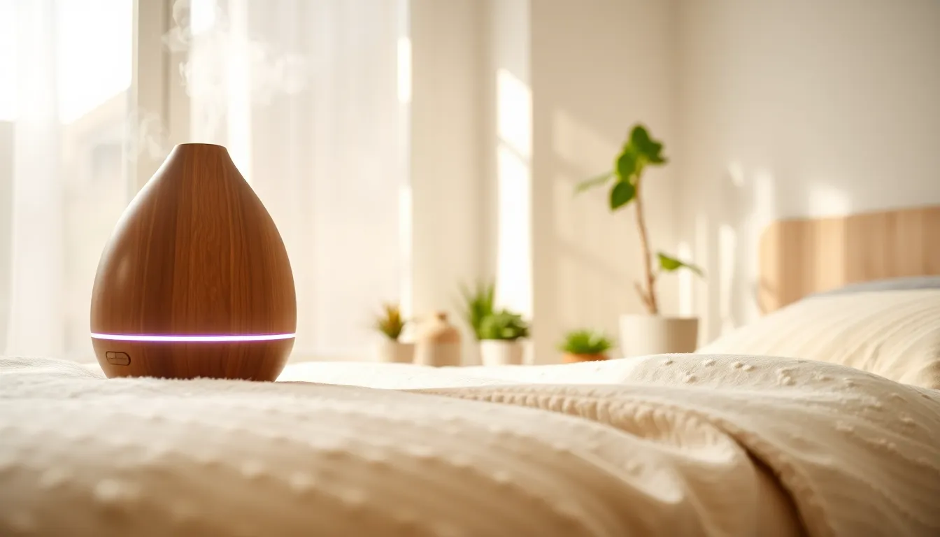 편안한 침실 이미지