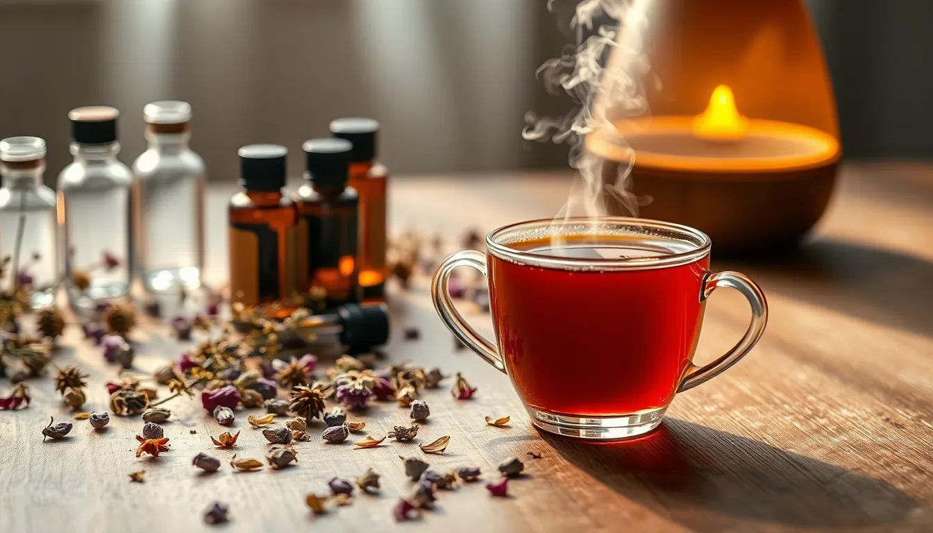 힐링을 위한 자연 속 휴식