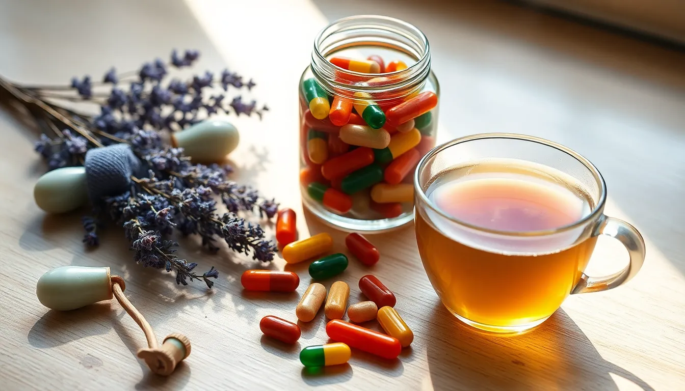 스마트 헬스케어 기기와 건강 관리 화면