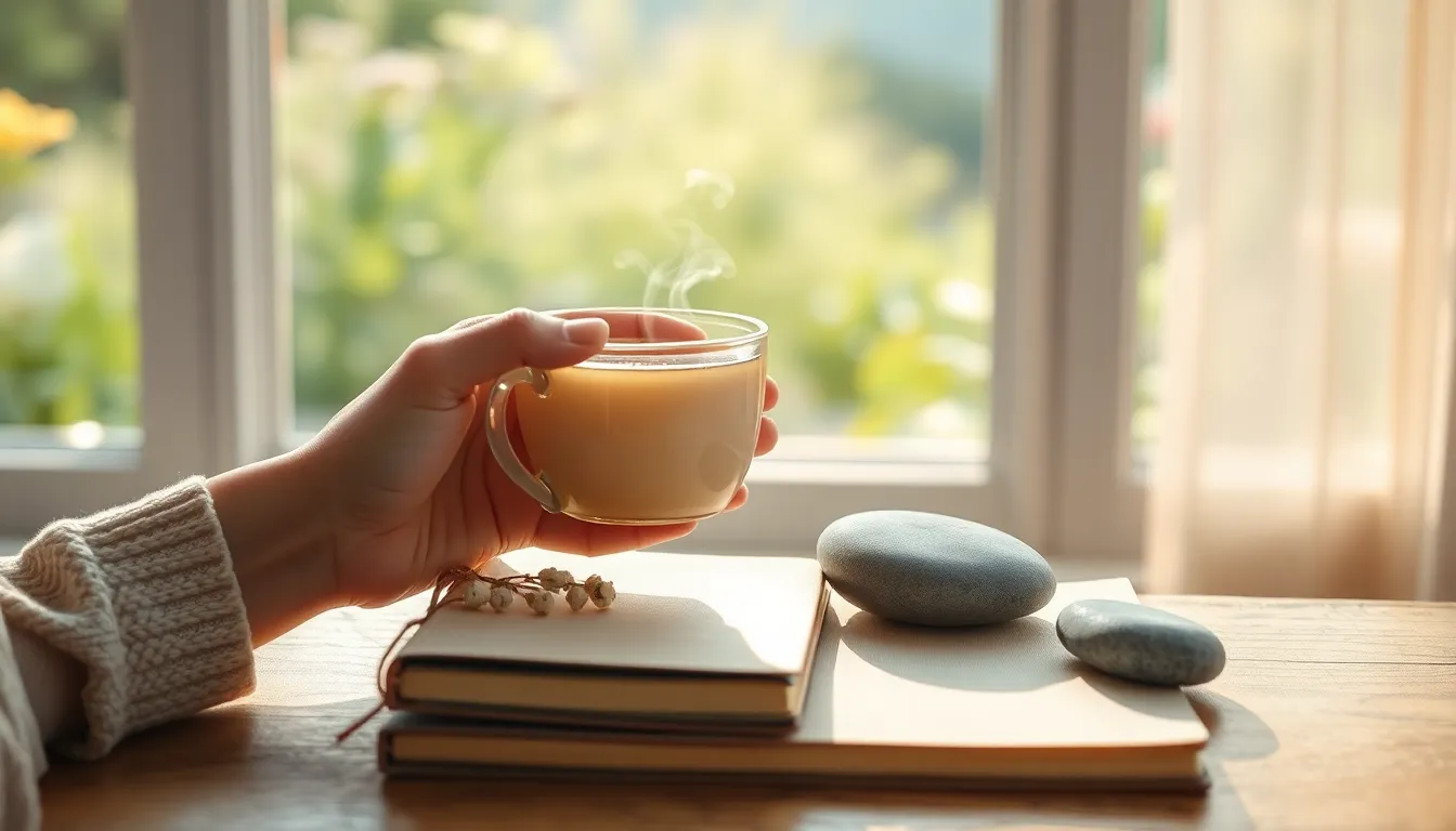 활기찬 라이프스타일을 보여주는 현대적인 건강 습관 이미지